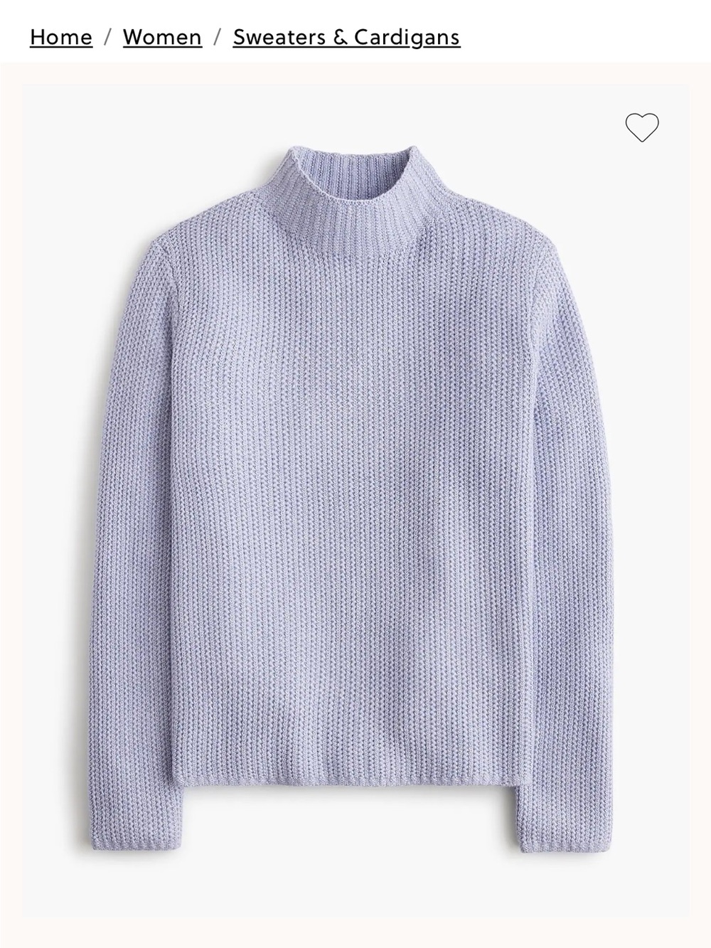 J Crew Mock Neck sweater